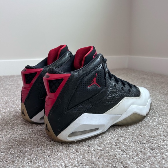 Jordan Spiz'ike Black Gym Red White 315317-016 Men's Size 12 Sneakers - Picture 5 of 12